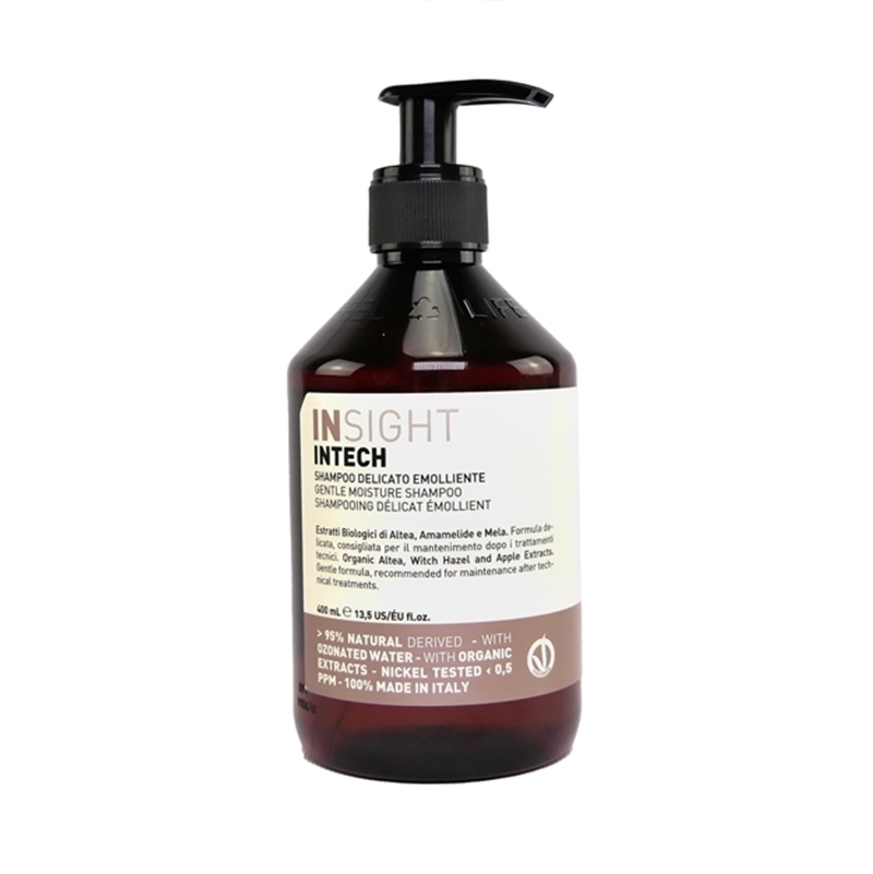 Intech Gentle Moisture | Delikatny szampon nawilżający 400ml