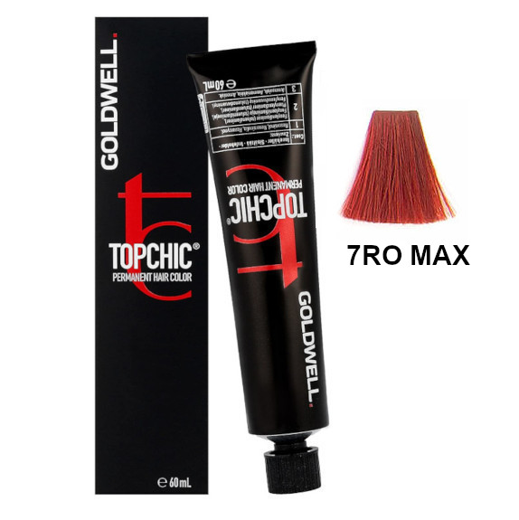 Topchic 7RO MAX | Trwała farba do włosów - kolor: czerwona miedź 60ml