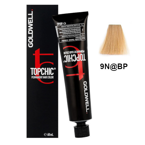Topchic 9N@BP | Trwała farba do włosów - kolor: bardzo jasny blond, perłowy beż 60ml