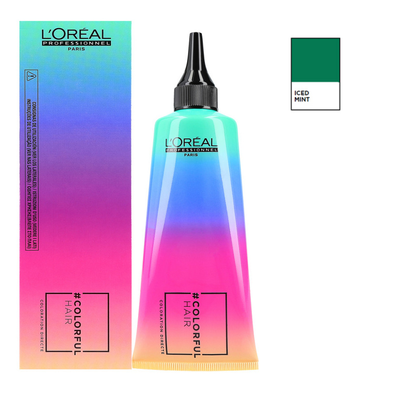 Colorfulhair Iced Mint | Półtrwała farba bez amoniaku - zielona 90ml