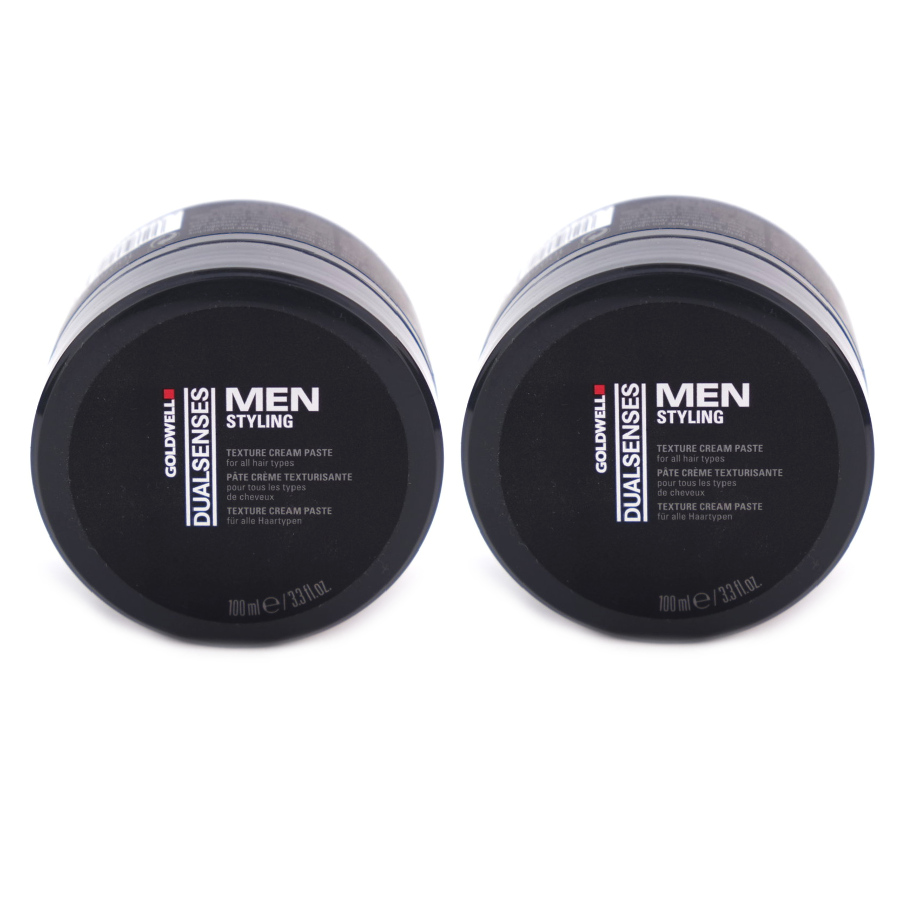 DualSenses Men Styling Texture Cream Paste | Zestaw: matowa pasta do stylizacji 2x100ml