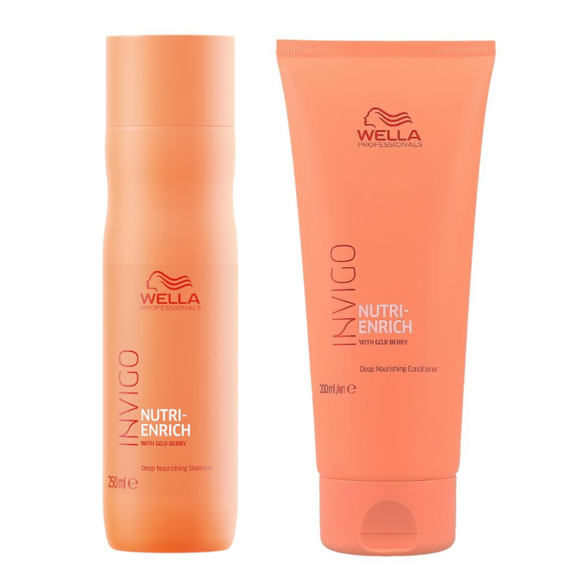 Invigo Nutri-Enrich | Zestaw do włosów suchych: szampon 250ml + odżywka 250ml