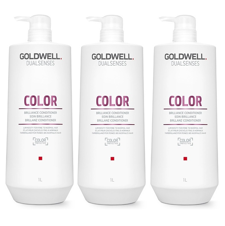 DualSenses Color | Zestaw: odżywka do włosów farbowanych 3x1000ml