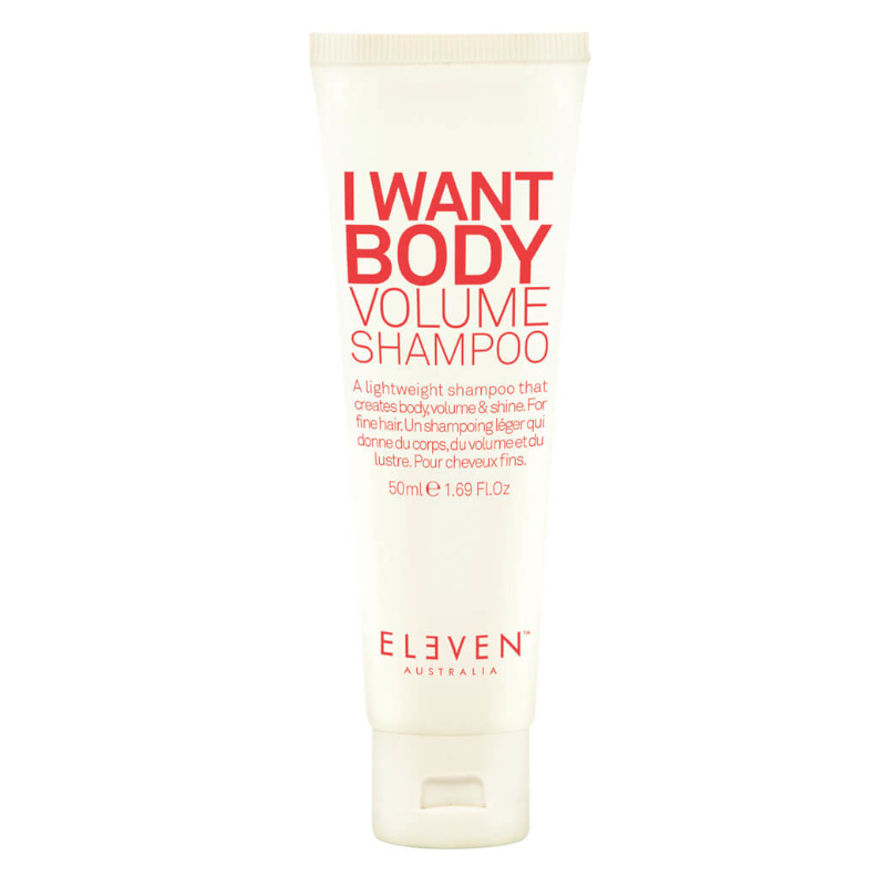 I Want Body | Wegański szampon nadający objętość włosom cienkim 50ml
