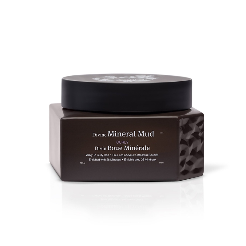 Divine Mineral Mud | Odżywcza maska do włosów kręconych z minerałami 500ml
