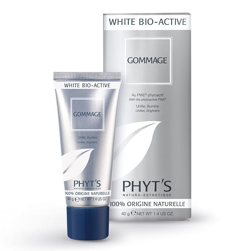 White Bio-Active | Rozjaśniający peeling gommage do skóry twarzy 40g
