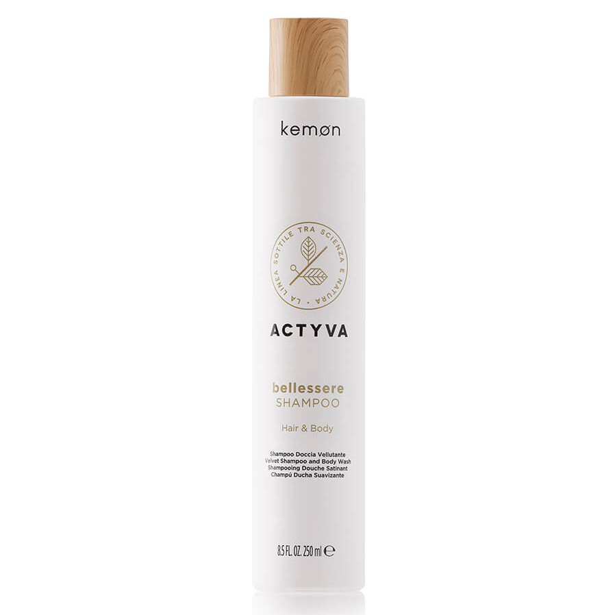 Actyva Bellessere | Delikatny szampon do wszystkich rodzajów włosów i żel pod prysznic 2w1 250ml