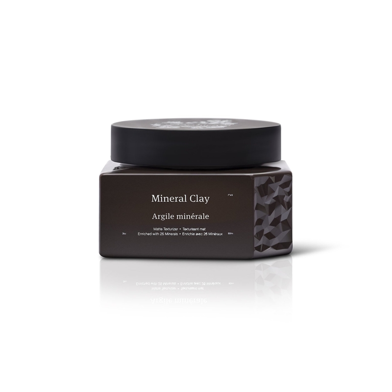 Mineral Clay | Mineralna glinka utrwalająca do włosów z 26 aktywnymi minerałami z Morza Martwego 90ml