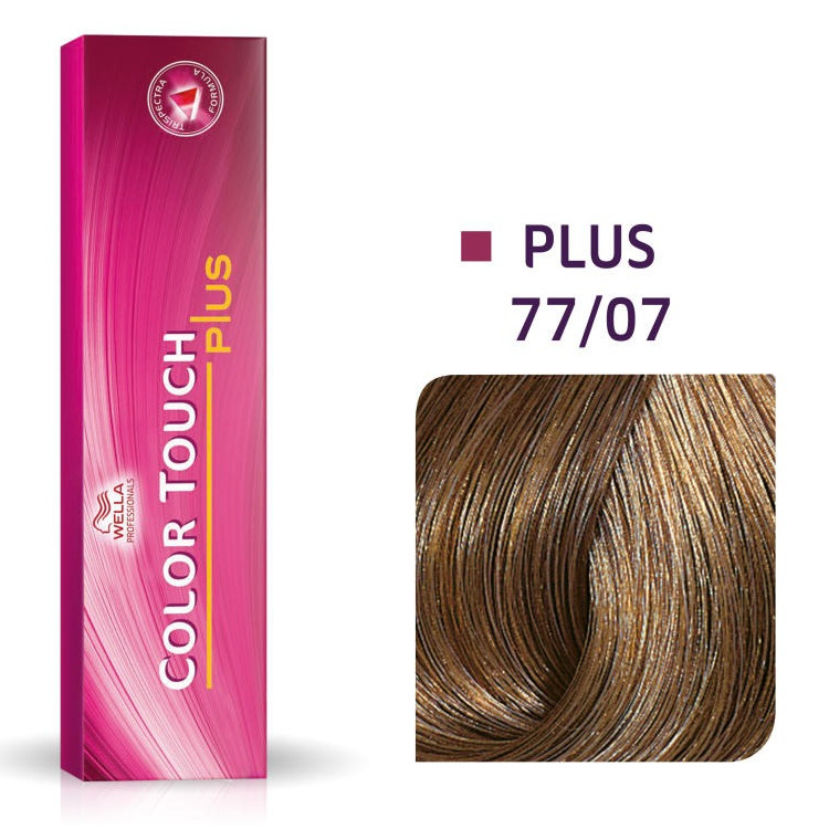 Color Touch Plus 77/07 | Bezamoniakowa półtrwała farba do włosów 77/07 60ml