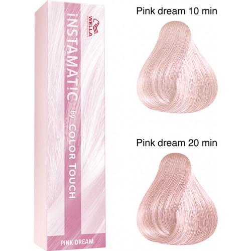 Color Touch Instamatic | Bezamoniakowa półtrwała farba do włosów - Pink Dream 60ml