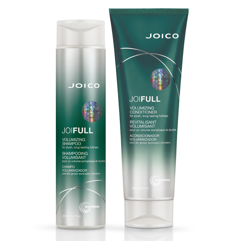 JoiFull | Zestaw zwiększający objętość włosów: szampon 300ml + odżywka 250ml