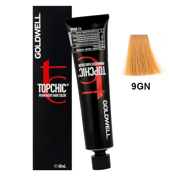 Topchic 9GN | Trwała farba do włosów - kolor: bardzo jasny naturalny złoty blond 60ml