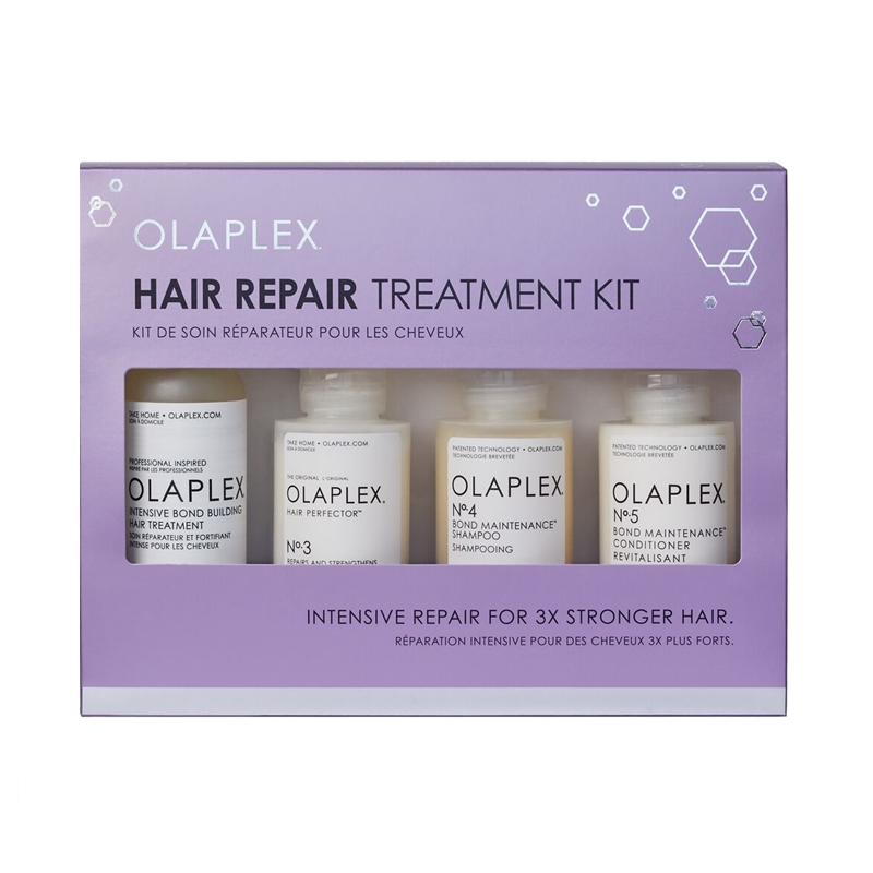 Hair Repair Treatment | Zestaw do pielęgnacji włosów zniszczonych: kuracja intensywnie odbudowująca 155ml + kuracja wzmacniająca 100ml + szampon 100ml + odzywka 100ml