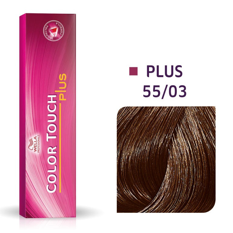 Color Touch Plus 55/03 | Bezamoniakowa półtrwała farba do włosów 55/03 60ml