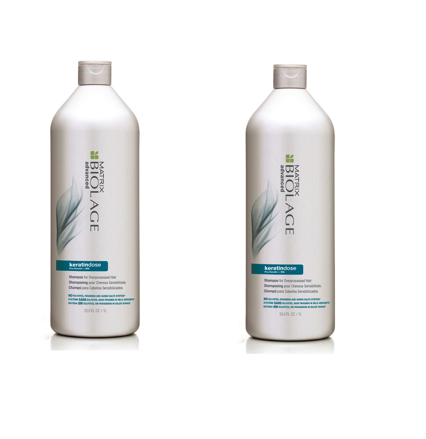 Zestaw Biolage Advanced Keratindose - szampon do włosów uwrażliwionych 1000ml x2