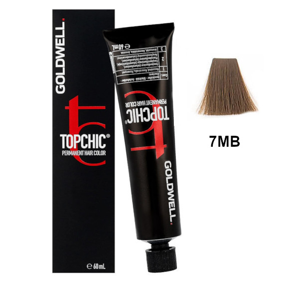 Topchic 7MB | Trwała farba do włosów - kolor: nefrytowy jasny brąz 60ml