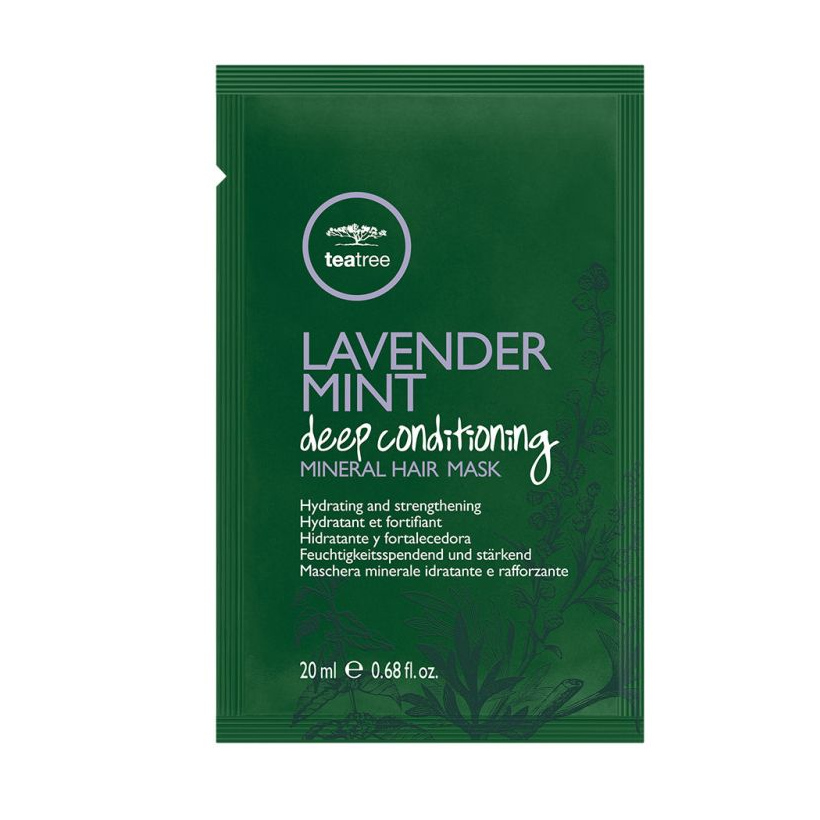 Tea Tree Lavender Mint | Nawilżająco-wzmacniająca maska do włosów 20ml