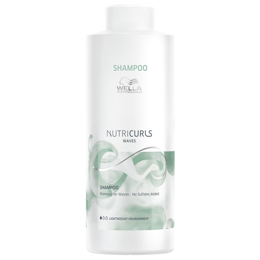 NutriCurls | Szampon bez siarczanów do włosów falowanych 1000ml