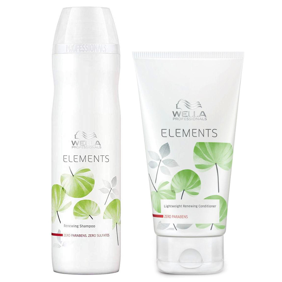 Elements | Zestaw odżywczy do każdego rodzaju włosów: szampon 250ml + odżywka 200ml