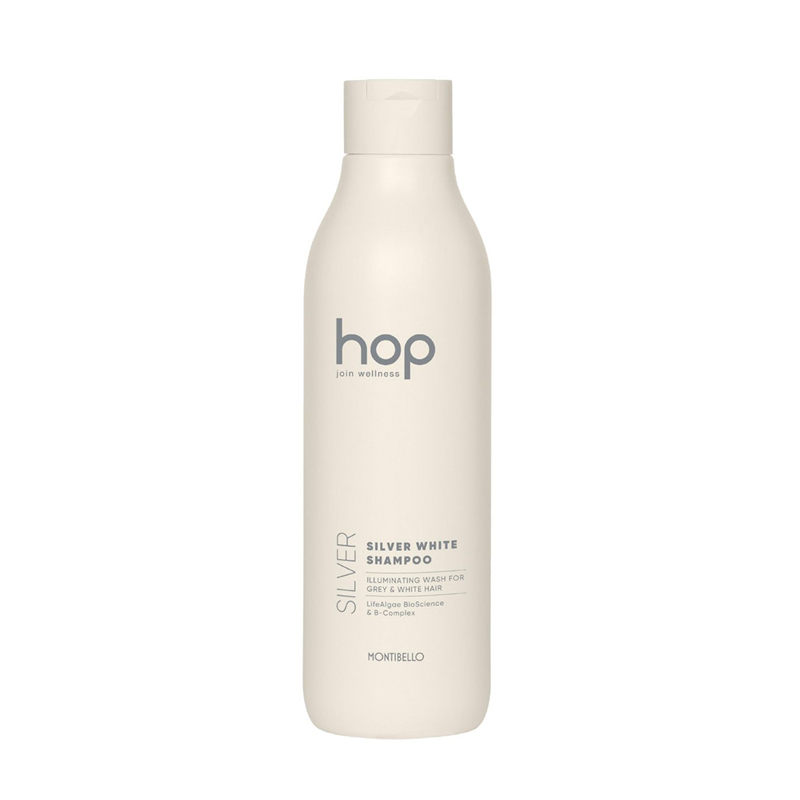 HOP Silver White | Rozświetlający szampon do włosów siwych lub platynowych 1000ml