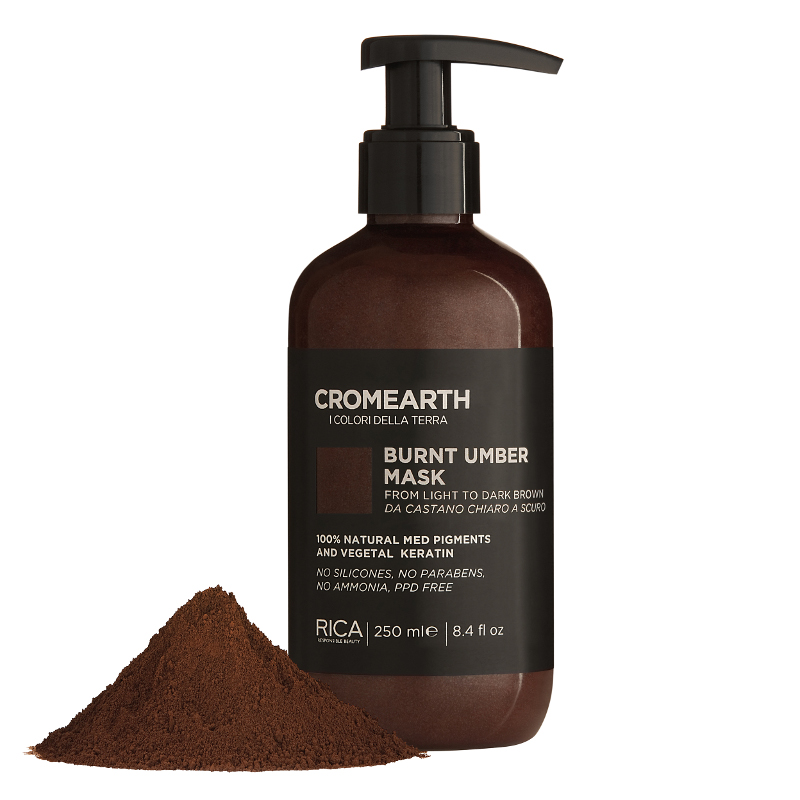 Cromearth Burnt Umber | Maska pigmentacyjna do jasnego i ciemnego brązu 250ml