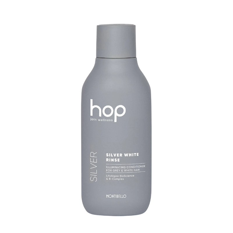 HOP Silver White | Rozświetlająca odżywka do włosów siwych lub platynowych 750ml
