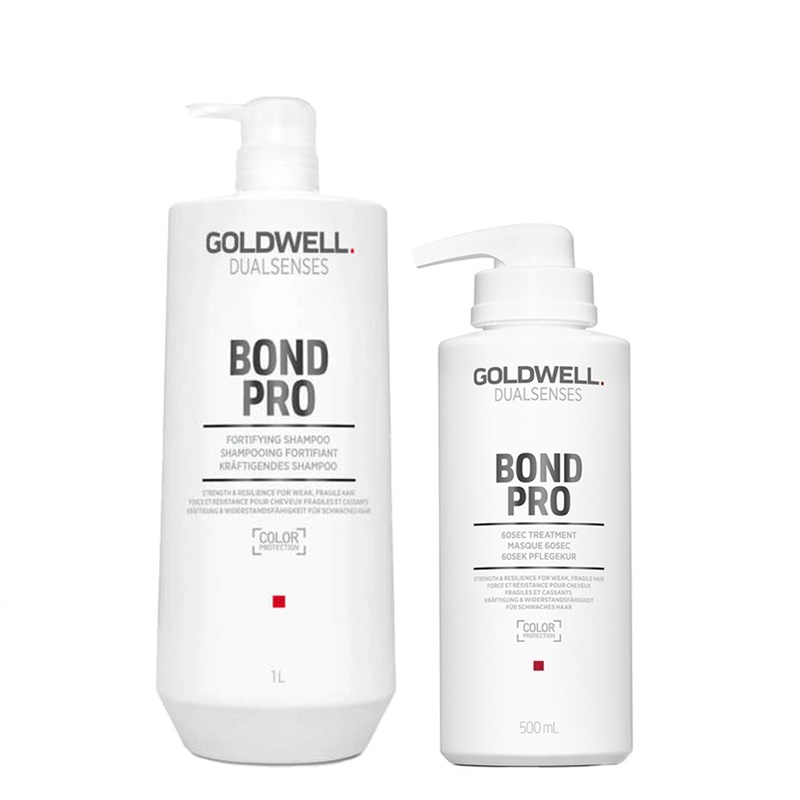 DS Bond Pro | Zestaw wzmacniający do włosów: szampon 1000ml + maska 500ml