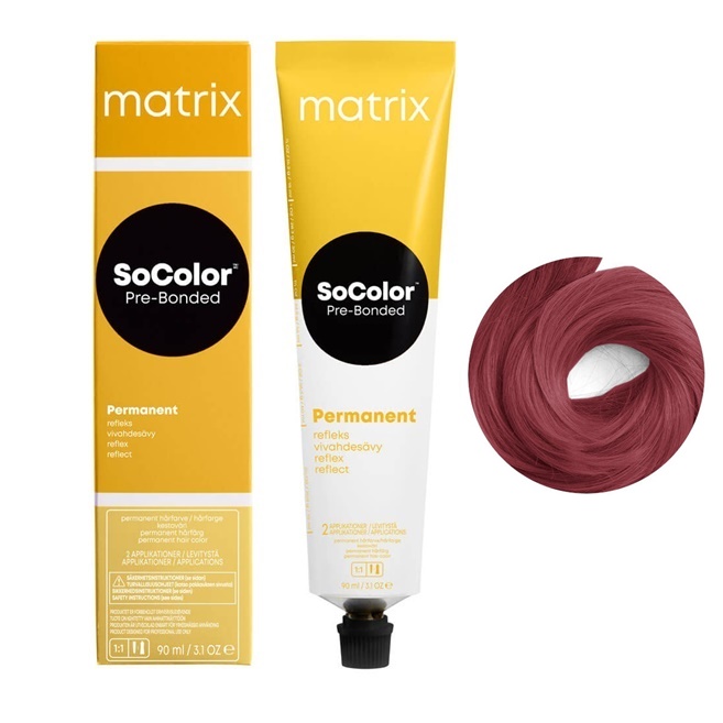 Socolor.Beauty SoRed | Trwała farba do włosów 5RR+ 90ml