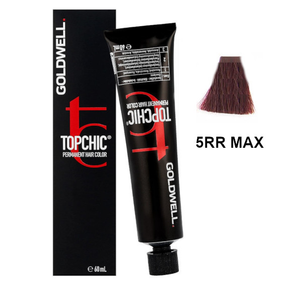 Topchic 5RR MAX | Trwała farba do włosów - kolor: głęboka czerwień 60ml