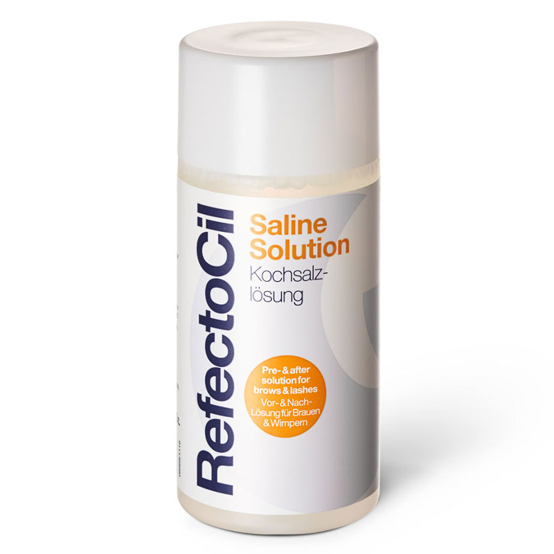 Saline Solution | Płyn oczyszczający do rzęs i powiek przed henną lub trwałą 150ml