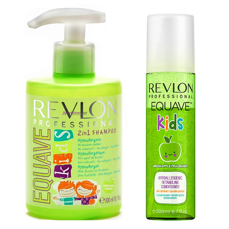 Equave Kids | Zestaw dla dzieci: szampon 2w1 300ml + odżywka w sprayu 200ml