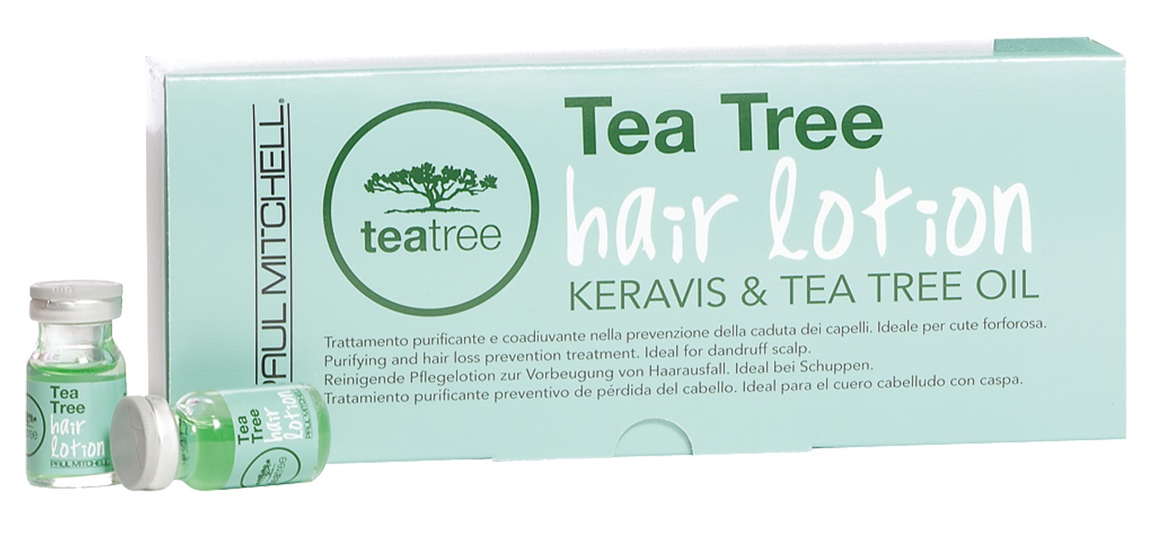 Tea Tree Keravis and Tea Tree Oil | Kuracja oczyszczająca skórę głowy i zapobiegająca łamaniu włosów (do włosów z łupieżem) 6ml