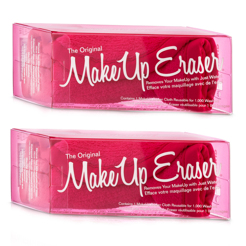 Makeup Eraser Różowy | Zestaw dwóch ściereczek do demakijażu