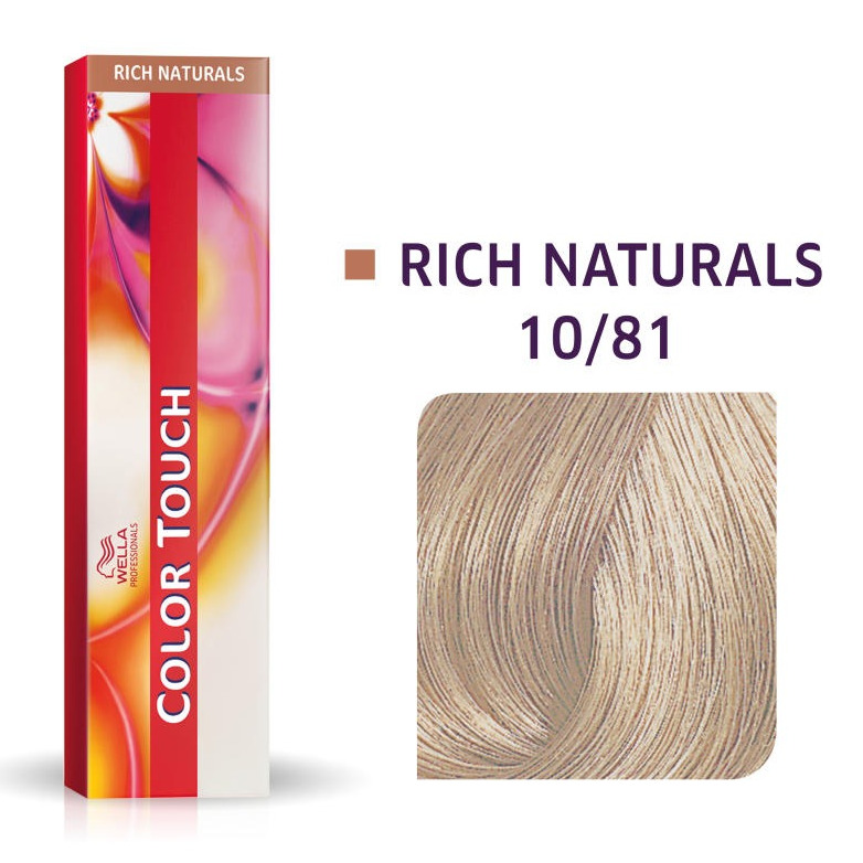 Color Touch 10/81 | Bezamoniakowa półtrwała farba do włosów 10/81 60ml