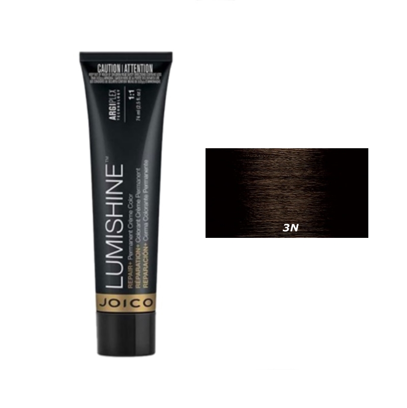 Lumishine Permanent Creme | Trwała farba do włosów - kolor 3N naturalny ciemny brąz 74ml