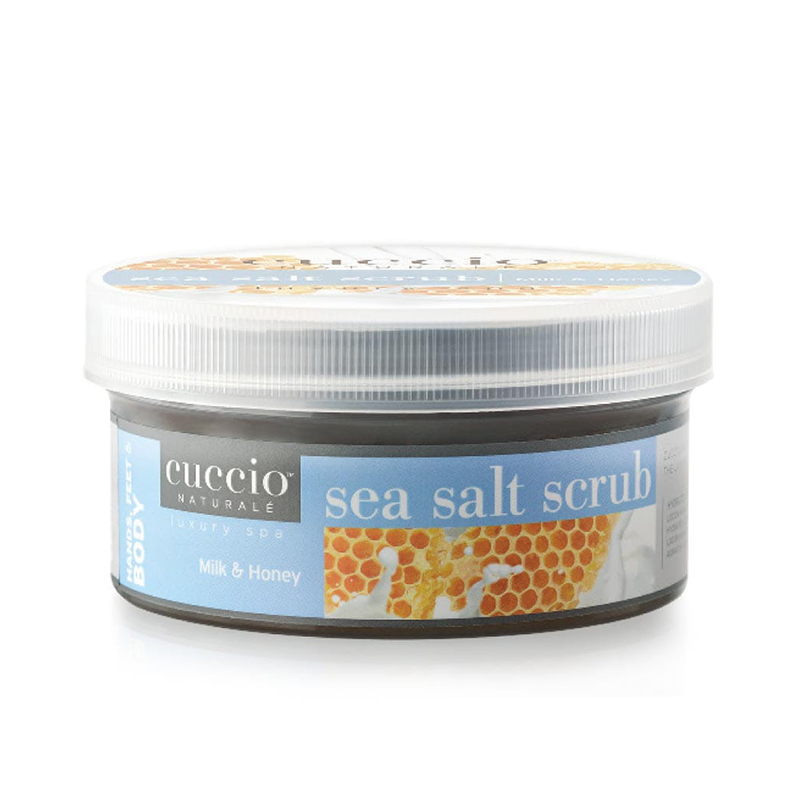 Sea Salts | Sól morska do peelingu stóp - mleko i miód 553ml