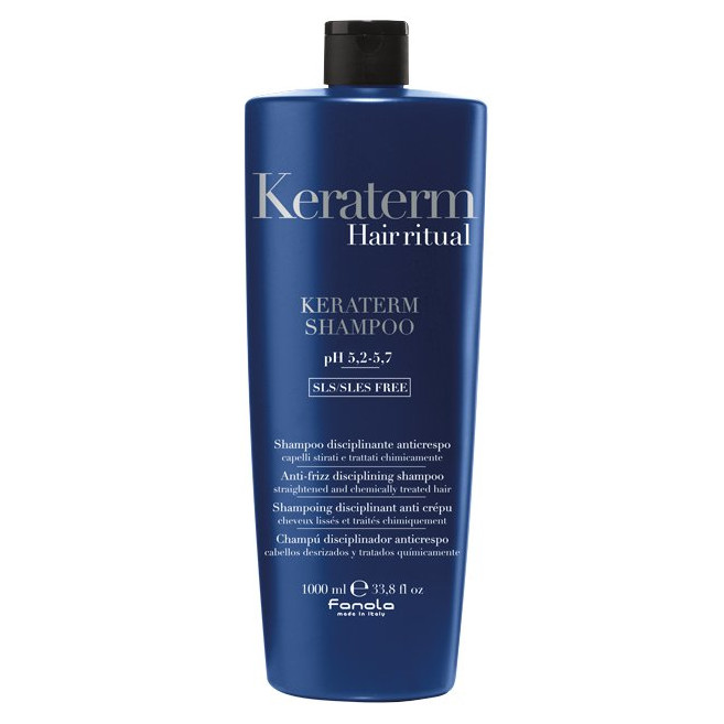 Keraterm | Szampon do stosowania po zabiegu keratynowego prostowania włosów 1000ml