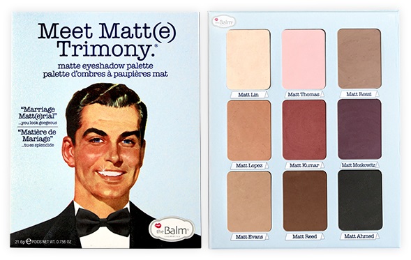 Meet Matt(e) Trimony | Paleta 9 matowych cieni do powiek z lusterkiem 21,6g