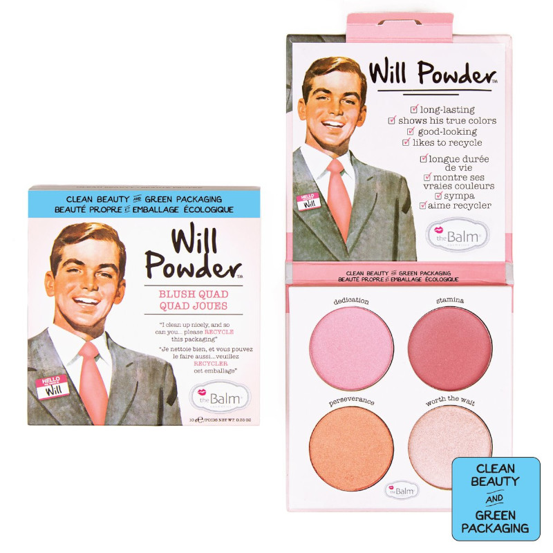 Will Powder Blush Quad | Paleta róży do policzków 10g