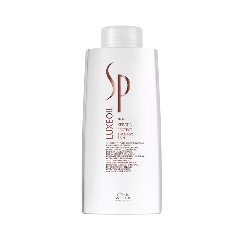 SP Luxe Oil Keratin Protect | Szampon regenerujący do włosów 1000ml