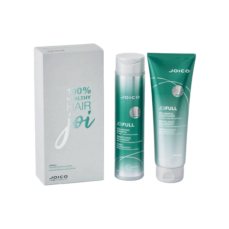 JoiFull | Zestaw zwiększający objętość włosów: szampon 300ml + odżywka 250ml