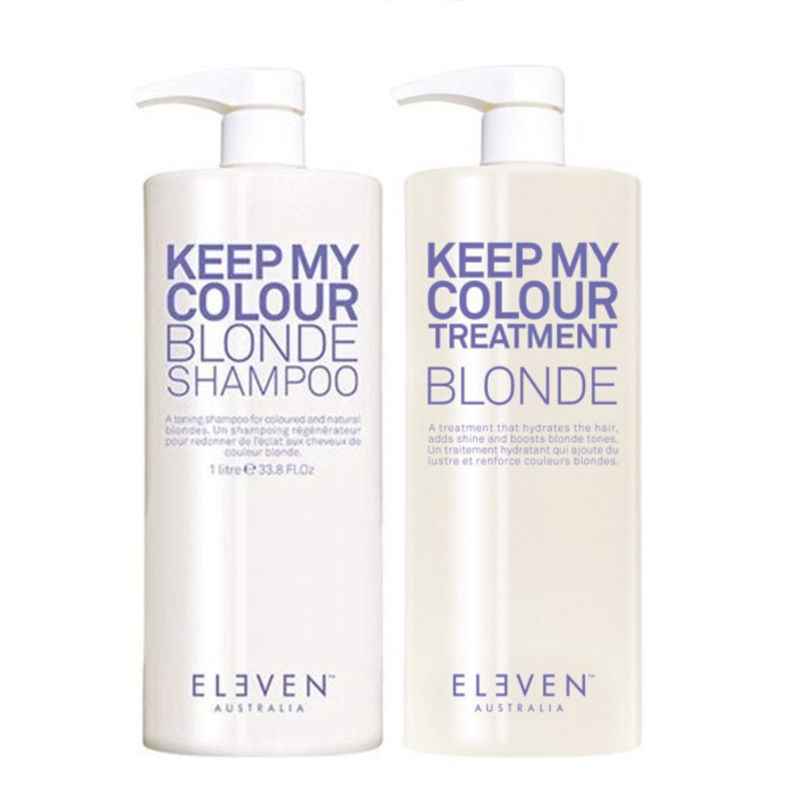 Keep My Colour | Zestaw do włosów blond: szampon 960ml + odżywka 960ml