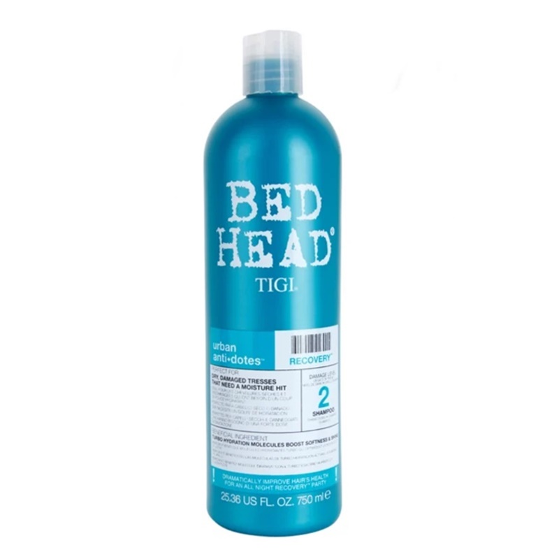 Bed Head Urban Anti+Dotes Row Recovery Level 2 | Szampon do włosów suchych i zniszczonych 750ml