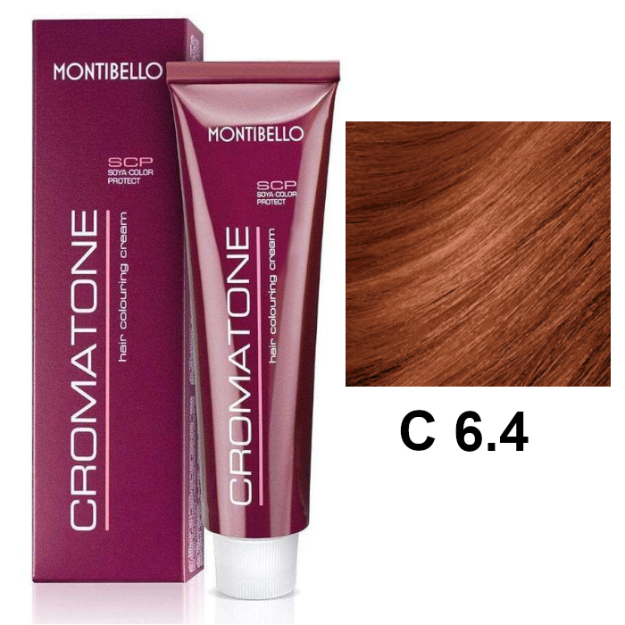Cromatone C | Trwała farba do włosów - kolor C 6.4 miedziany ciemny blond 60ml