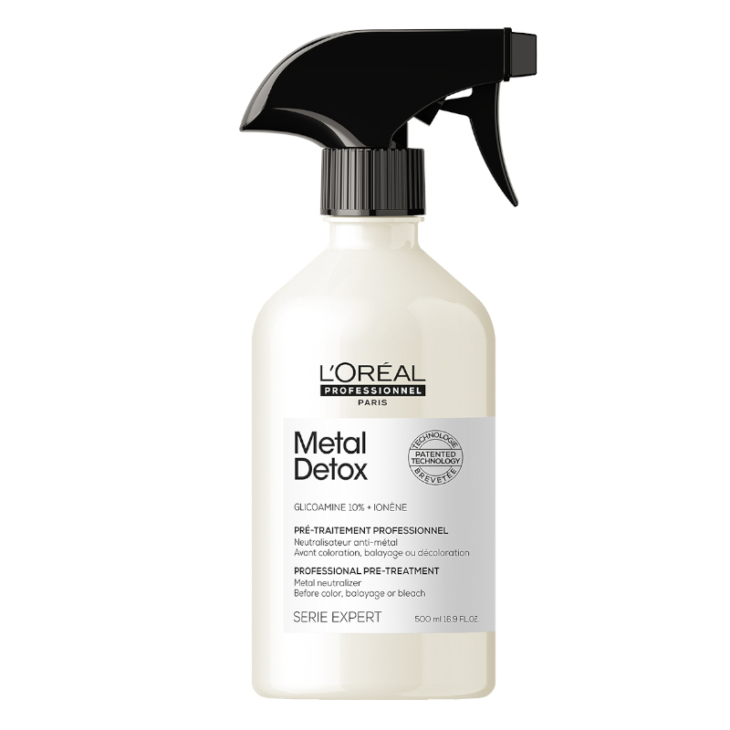 Metal Detox | Spray neutralizujący metale do stosowania przed koloryzacją, rozjaśnianiem czy balejażem 500ml