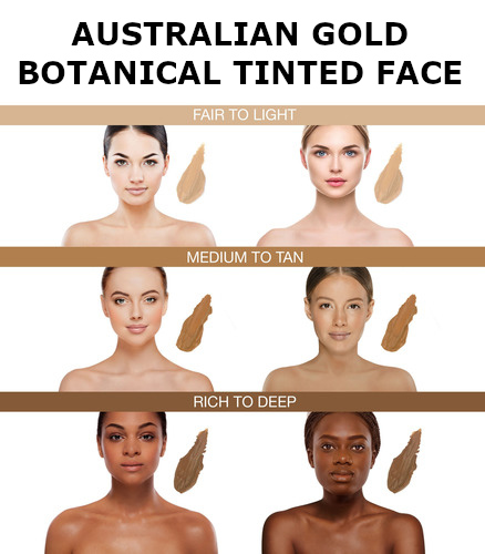 SPF50 Botanical Tinted Face | Przeciwsłoneczny krem BB do twarzy - Fair to Light 89ml