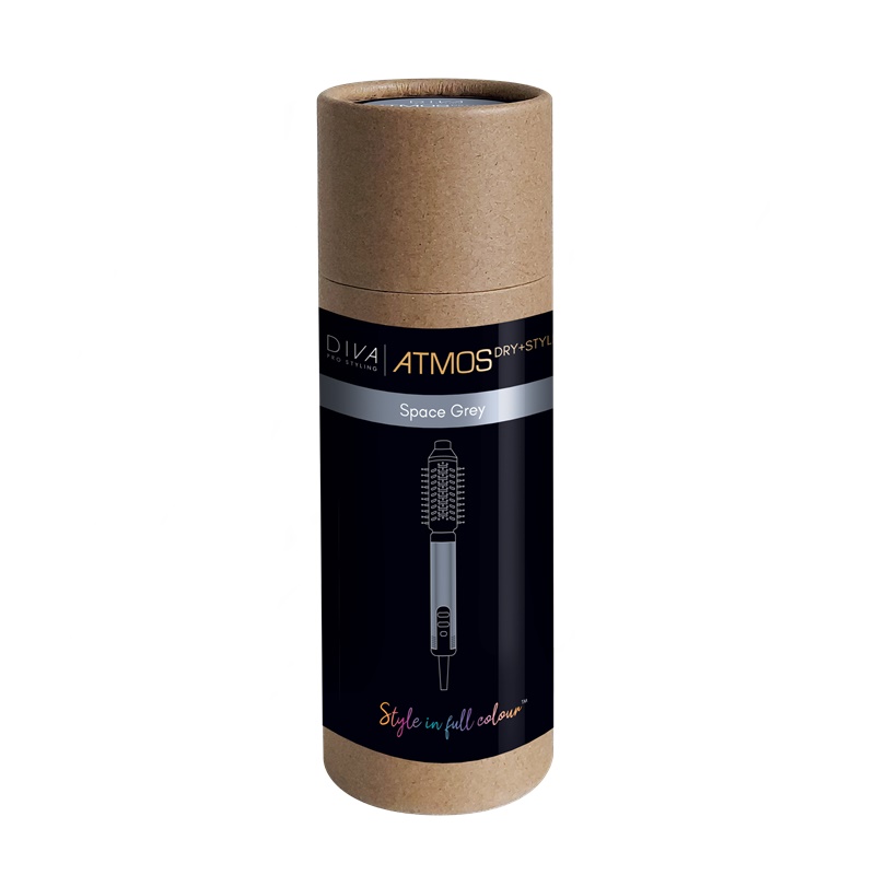 Atmos Dry+ | Nakładka na suszarko-lokówkę Diva Atmos Dry+ Style One (ATM003) - Space Grey (SLE003SB)