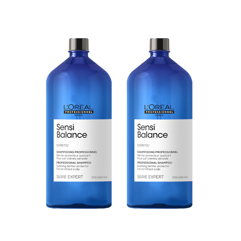 Sensi Balance | Zestaw: szampon kojąco-ochronny do wrażliwej skóry głowy 2x1500ml