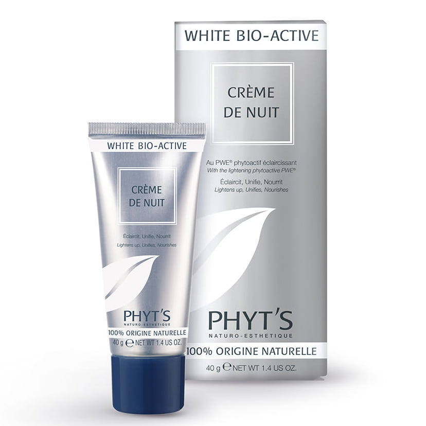 White Bio-Active | Rozjaśniający krem do skóry twarzy na noc 40g