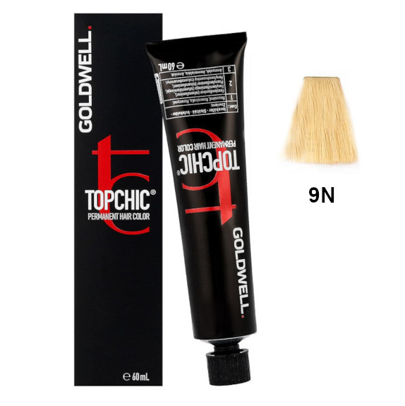 Topchic 9N | Trwała farba do włosów - kolor: naturalny bardzo jasny blond 60ml